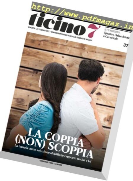 Ticino 7 – 24 Febbraio 2017 Cover