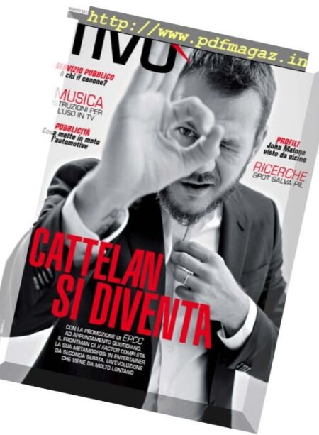 Tivu – Marzo 2017 Cover