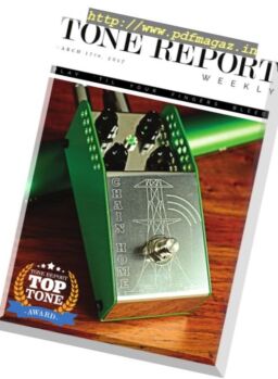 Tone Report Weekly – Issue 171, 17 March 2017