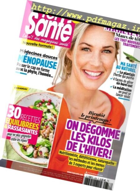 Top Sante – Mars 2017 Cover