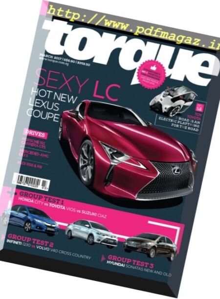 Torque – March 2017 Cover