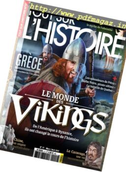Tout Sur l’Histoire – Mars-Avril 2017
