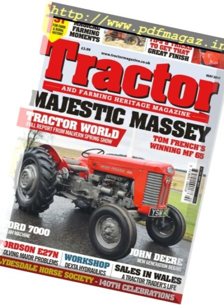 Tractor & Farming Heritage Magazine – May 2017 Cover