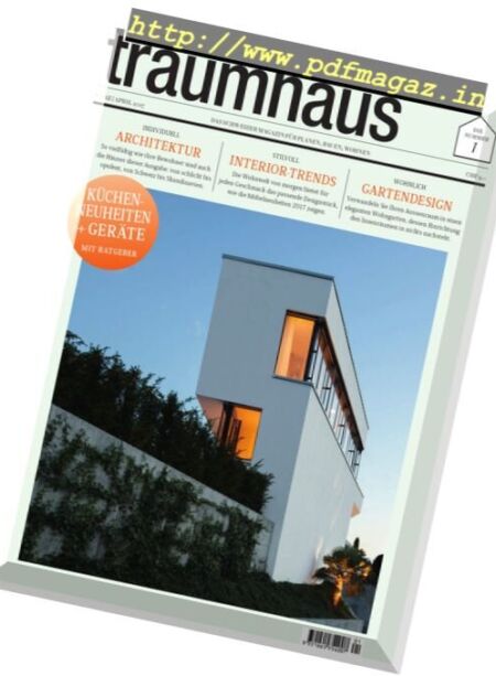 Traumhaus – Marz-April 2017 Cover