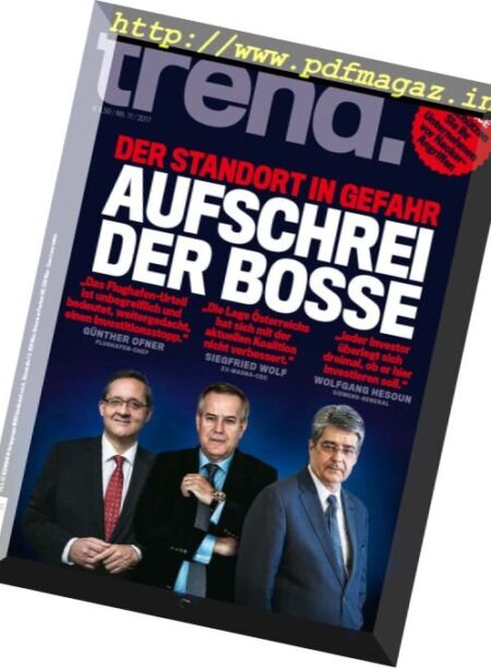 Trend – Nr.11, 2017 Cover