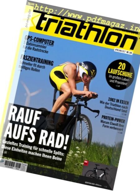 Triathlon Germany – April-Mai 2017 Cover