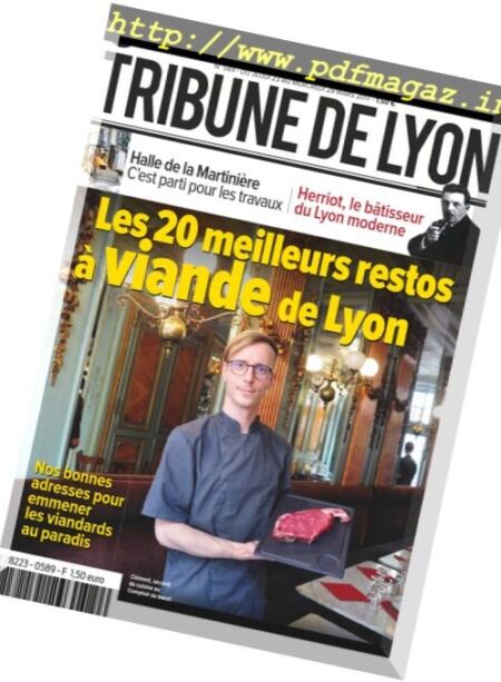 Tribune de Lyon – 23 au 29 Mars 2017 Cover