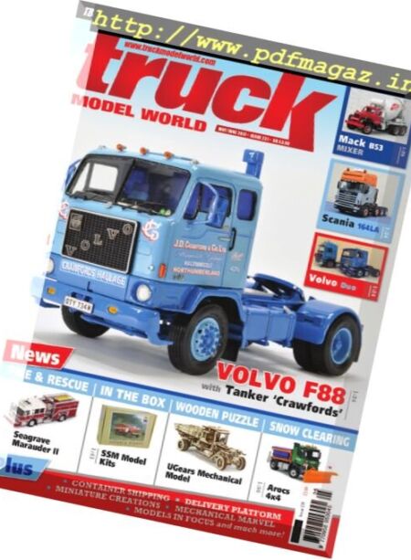 Truck Model World – May-June 2017 Cover