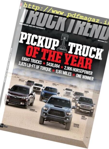 Truck Trend – May-June 2017 Cover