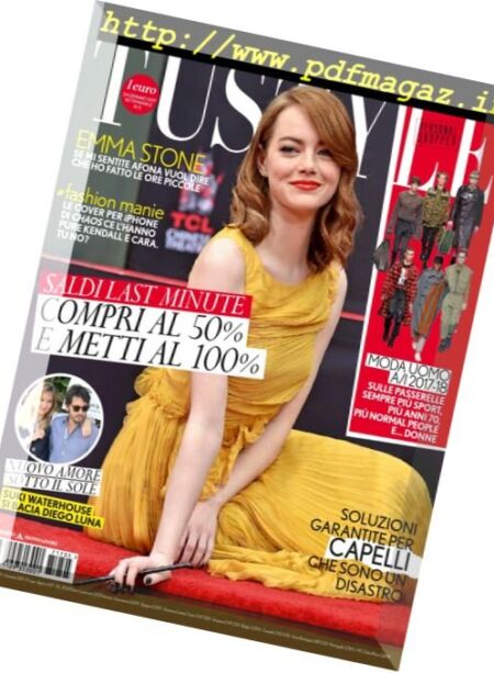 Tu Style – 24 Gennaio 2017 Cover