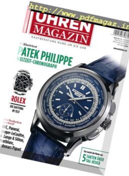Uhren Magazin – Marz-April 2017
