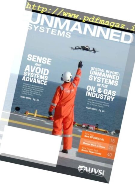 Unmanned Systems – March 2017 Cover