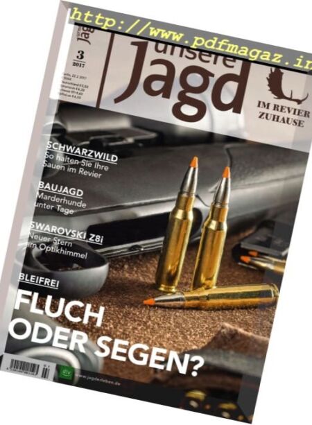 Unsere Jagd – Marz 2017 Cover