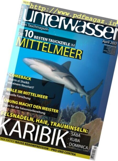 Unterwasser – April 2017 Cover