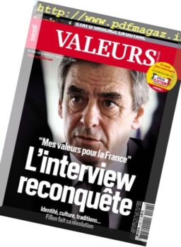 Valeurs Actuelles – 30 Mars au 5 Avril 2017