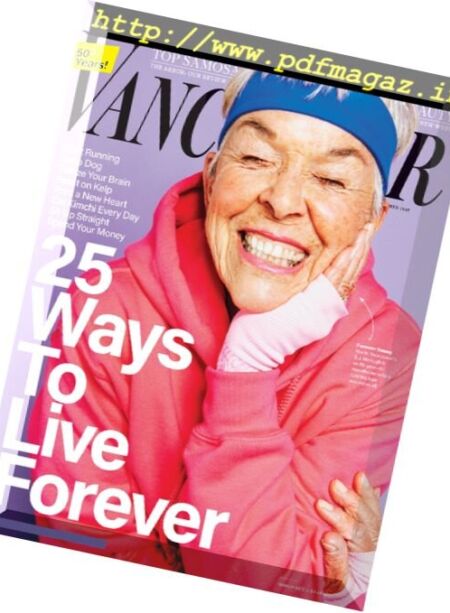 Vancouver Magazine – March 2017 Cover