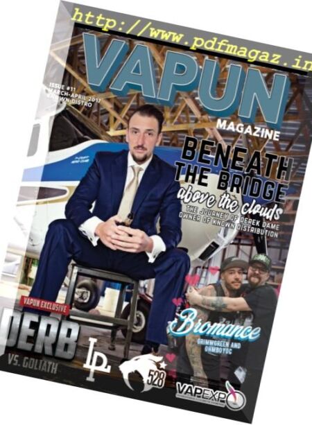 Vapun – March-April 2017 Cover