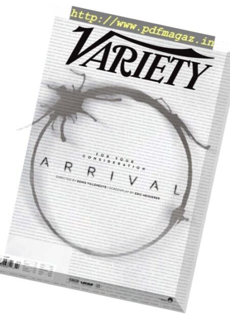 Variety – 14 February 2017 Cover