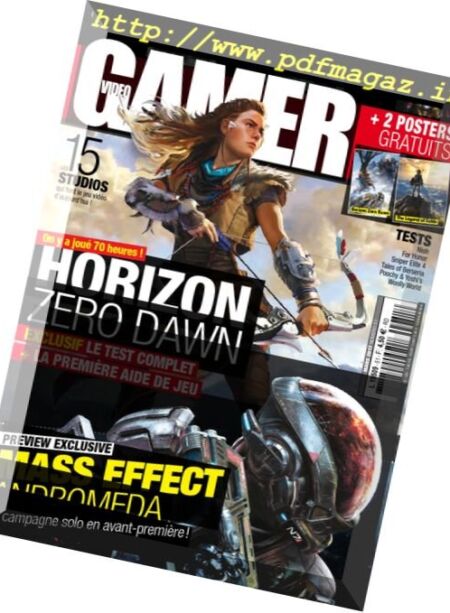 Video Gamer – Mars 2017 Cover