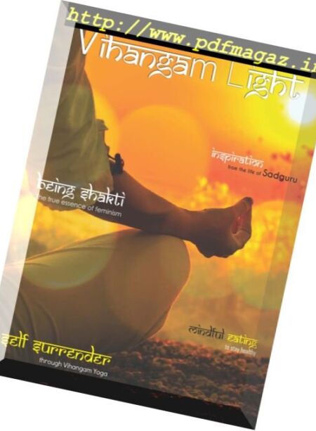 Vihangam Light – March 2017 Cover