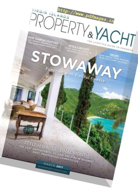 Virgin Islands Property & Yacht – March 2017 Cover