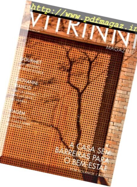 Vitrinni Magazine – N 9, 2016 Cover