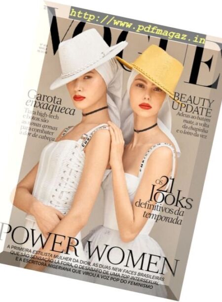 Vogue Brazil – Marco 2017 Cover
