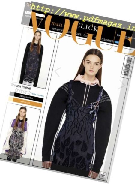 Vogue Italia – Marzo 2017 Cover