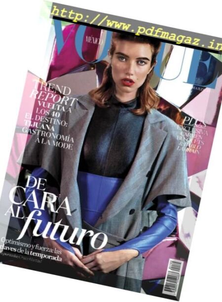 Vogue Mexico – Marzo 2017 Cover