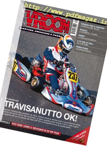 Vroom Italia – Marzo 2017 Cover