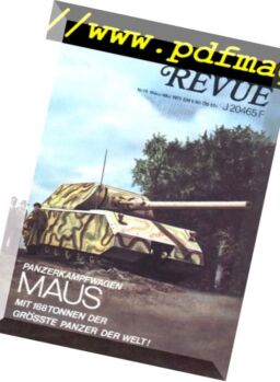 Waffen Revue – N 16, Marz – Mai 1975