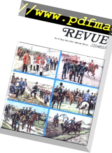 Waffen Revue N 18, Sept. – Nov. 1975 Cover