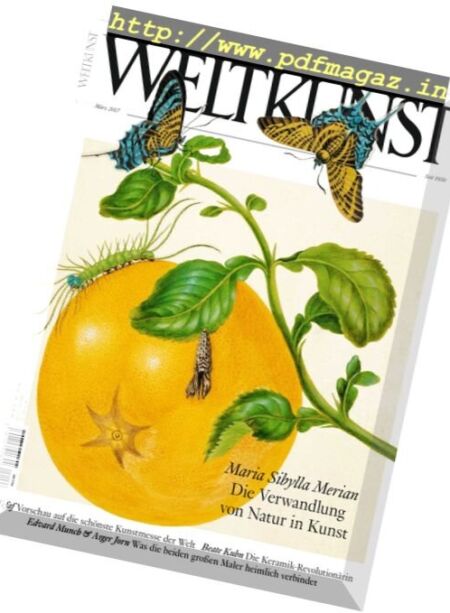Weltkunst – Marz 2017 Cover