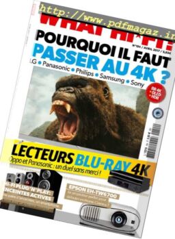 What Hi-Fi France – Avril 2017