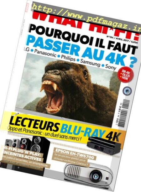 What Hi-Fi France – Avril 2017 Cover