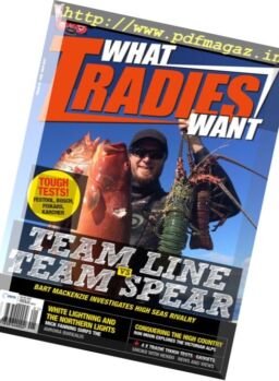 What Tradies Want – February-March 2017