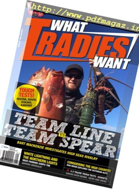 What Tradies Want – February-March 2017 Cover