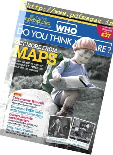 Who Do You Think You Are – April 2017 Cover