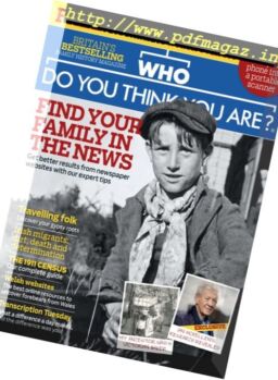 Who Do You Think You Are – March 2017