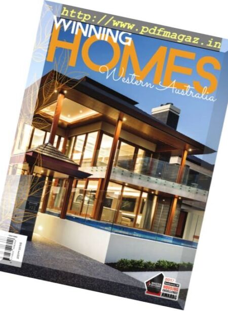 Winning Homes Western Australia – 2017 Cover