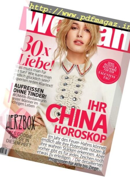 Woman Germany – 2 Februar 2017 Cover