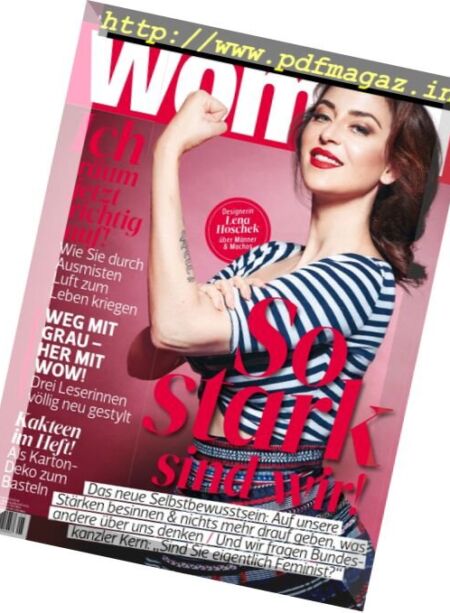 Woman Germany – 2 Marz 2017 Cover