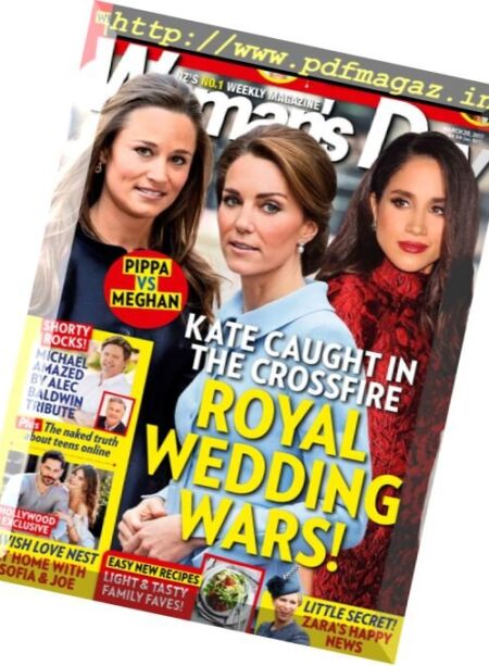 Woman’s Day Magazine NZ – 20 March 2017 Cover
