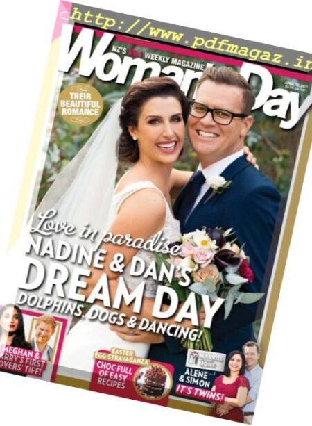Woman’s Day New Zealand – 10 April 2017 Cover