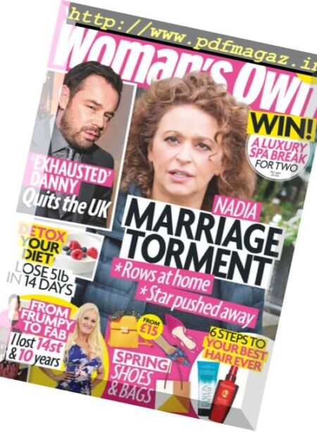 Woman’s Own – 6 March 2017 Cover