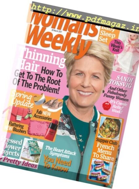 Woman’s Weekly UK – 28 March 2017 Cover