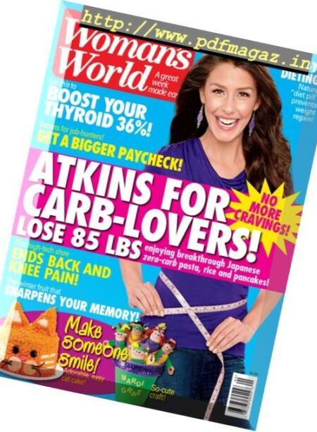 Woman’s World – 27 February 2017 Cover