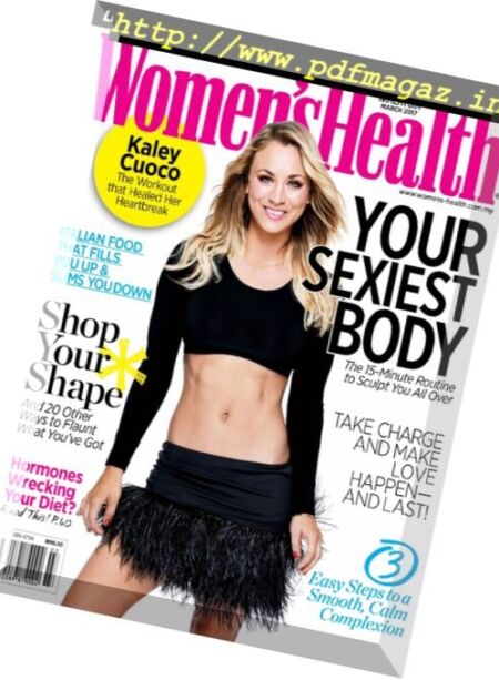 Women’s Health Malaysia – March 2017 Cover
