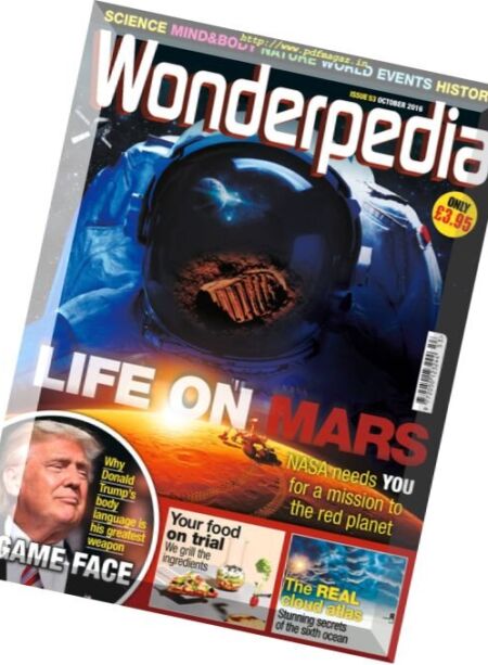 Wonderpedia – October 2017 Cover