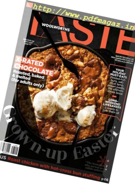 Woolworths Taste – April 2017 Cover